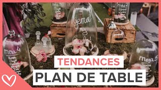 Propositions de PLAN DE TABLE original pour votre mariage [upl. by Tedie398]