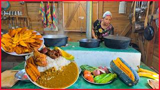 COMIDA DEL CAMPO Cerdo En Jugo De Naranja COMIDA TÍPICA La Vida En El Campo [upl. by Ahsiekit119]