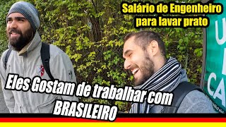 Trabalhar na Alemanha  Tem emprego SOBRANDO [upl. by Eanom]