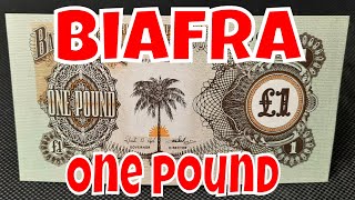 Foreign Banknote Friday Biafra [upl. by Nnaeirrac]