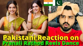 Pakistani React on Indian  Pranali Rathod REELS VIDEOS  Barrister Babu Actress  Reaction Vlogger [upl. by Prue]