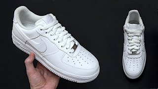 NIKE AIR FORCE 1 STANDARDORIGINAL LACING  Nike AF1 standart lace style [upl. by Ellerred]