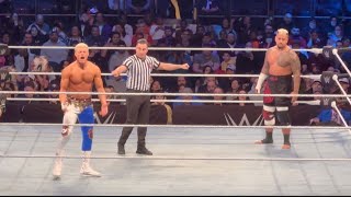 Cody Rhodes vs Solo Sikoa  WWE Live Event [upl. by Cotsen]