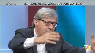 Sgarbi Ho detto della Cancellieri che è la Ruby di Napolitano [upl. by Ethbinium95]