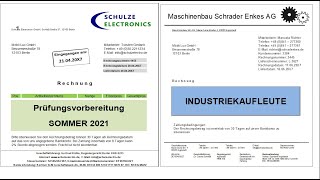 Industriekaufleute PRÜFUNGSVORBEREITUNG Sommer 2021 in KSK Skonto Bonus Rücksendung Rabatt [upl. by Aicilaanna136]