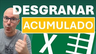 ✅ FUNCIÓN MAP PARA DESGRANAR UN ACUMULADO en excel [upl. by Ennaj]