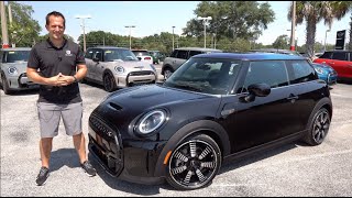 What are the MAJOR changes for the NEW 2022 Mini Cooper S hot hatch [upl. by Klapp]