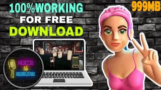 how to download streamers life simulator in pc  gameplay [upl. by Arahat]