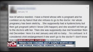 Dynel Lane raised red flags woman predicted baby pregnant mother would be harmed [upl. by Ecerehs]