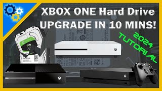 Upgrade XBOX ONE Hard Drive  SSD in 10 MINUTES 2024 Tutorial  Fix E101 E102 E200 E203 E305 [upl. by Renata926]