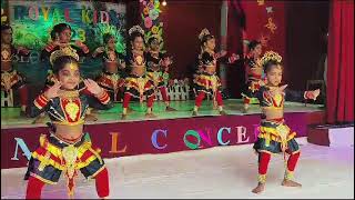 Gajaga Wannama Dance ගජගා වන්නම Royal kids Preschool❤😍 [upl. by Crisey]