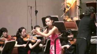 Flutist 최나경  Saverio Mercadante Flute Concerto in E minor 2nd [upl. by Larkins]