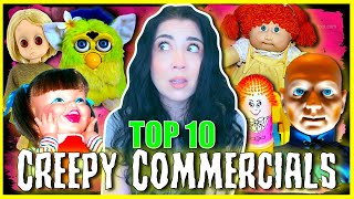 TOP 10 Creepiest Toy Commercials From History [upl. by Greerson]