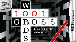 Longplay of 1001 Crosswords [upl. by Ahtelat]