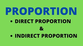 Direct and Indirect Proportion Lesson Chris Maths Academy [upl. by Bogart]