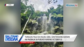 Balitang Bisdak Tumalog Falls sa Oslob Cebu gibuksan na pagbalik sa publiko [upl. by Niven]