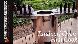 Tandoori Oven  First Cook [upl. by Aleusnoc]