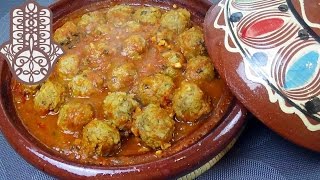 Tajine de boulettes de kefta au riz [upl. by Ellerad]