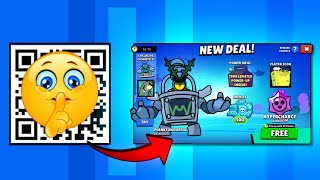 NEW SKIN AND GİFTS QR CODE 🎁 MEGA BOX amp POWER MEAL OPEN 🥳 BRAWL STARS NEW UPDATE [upl. by Airec117]