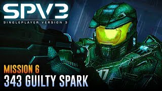 Halo CE SPV32  Walkthrough  Mission 6 343 GUILTY SPARK [upl. by Annij]