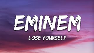 Eminem  Lose Yourself Lyrics [upl. by Marya]