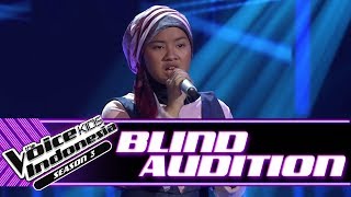 Amanda  Piece By Piece  Blind Auditions  The Voice Kids Indonesia Season 3 GTV 2018 [upl. by Griz]