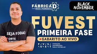 Gabarito FUVEST 2025 1ª FASE – Correção de prova AO VIVO [upl. by Cope]