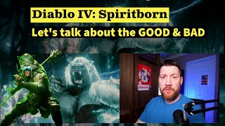 Diablo 4 SPIRITBORN  How does this shape The Franchise going forward [upl. by Hasin653]