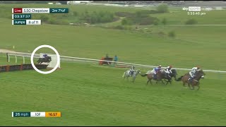 AMAZING ride Horse detached throughout but somehow wins at Chepstow [upl. by Dielu]