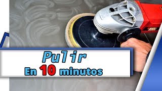 Como pulir un auto facil y rapido en 10 minutos [upl. by Etnuaed]