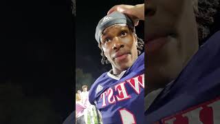 AC Postgame Interview w Antwain Burdine Jr [upl. by Anyal]