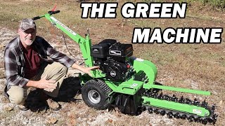 15HP Manual Trencher Review [upl. by Durward389]