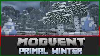 Minecraft Mod Advent Calendar 2021 Day 1  Primal Winter [upl. by Ecnahoy922]