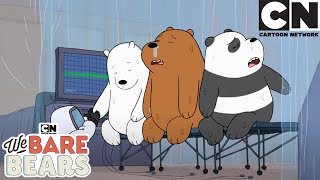 The Bears go VIRAL  We Bare Bears Mega Compilation  Cartoon Network  Cartoons for Kids [upl. by Enegue]