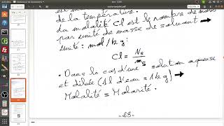 Suite du cours sur la biophysique des solutions et applications médicales [upl. by Coleen]