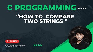 How to compare two strings in c programming [upl. by Lindsey]