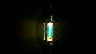 Dysprosium lamp Tesla RVID 400W selfstartedavi [upl. by Akram340]