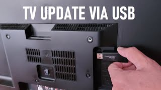 How to update any Samsung TV via USB [upl. by Rainwater]