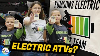 How To Kick Gas And Show Up The ATV Competition With Kumsons AllElectric Race Team [upl. by Berneta]