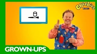 CBeebies Grownups The Benefits of Makaton for your child [upl. by Nylidam]