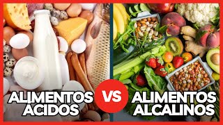 Nutrición alcalinizante  Alimentos ácidos y alcalinos [upl. by Staal]