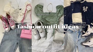 fashion outfit ideas tiktok compliation  All Right [upl. by Michaeu]