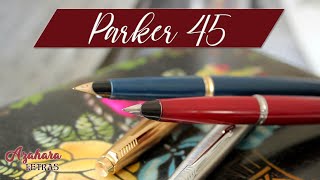 ✒️ Reseña Pluma Estilográfica Parker 45 Un Básico Indispensable [upl. by Aissyla300]