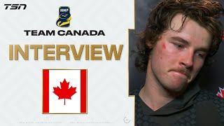 Team Canada breaks down their tough loss to Czechia [upl. by Odnolor]