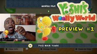 AWESOME AMIIBO Yoshis Wooly World Preview 1 Wii U [upl. by Radford]