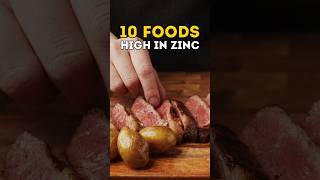 10 Foods High in Zinc food foodshorts healthyfood diabetes testosterone [upl. by Attenrad]