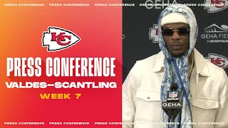 Marquez ValdesScantling quotGoal is to be the 1 offense amp win gamesquot  Press Conference Week 7 [upl. by Nhepets]