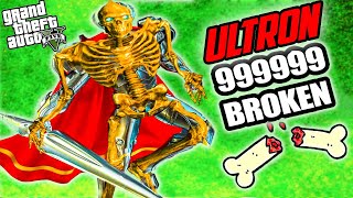 GTA 5 Breaking EVERY BONE As ULTRON In GTA V   GTA 5 mods [upl. by Laeno]