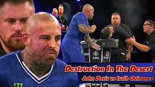 Destruction In The Desert  John Davis vs Isaih Quinones  powerslap9 powerslap slapfight [upl. by Marjorie]