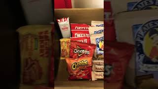 Movie 🍿 Snack Shelf pt 2😋😁 movie movienight snacks asthetic [upl. by Lobel]